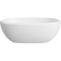 Lavaberg Freya umywalka 42x42 cm kwadratowa nablatowa biały mat 663132040033