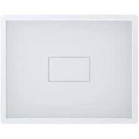 Miraggio Capri Matt umywalka 49,4x39,5 cm prostokątna nablatowa biały mat 0000161