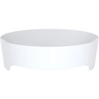 Miraggio Evora umywalka 50x32 cm nablatowa owalna biały połysk 0000189