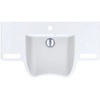 Miraggio Krakow Matt umywalka 80x45,4 cm ścienna dla niepełnosprawnych biały mat 0000204