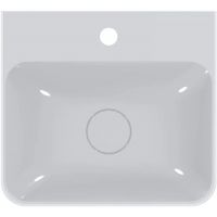 Miraggio Speed umywalka 43x39 cm prostokątna nablatowa biały połysk 0000238