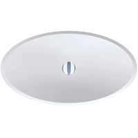 Miraggio Lemozh Matt umywalka 69x38 cm owalna wpuszczana biały mat 0000545