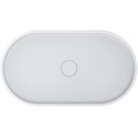 Miraggio Marta 750 Matt umywalka 75x42 cm owalna nablatowa biały mat 0000729