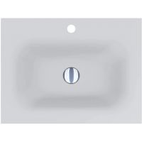 Miraggio Jessel Matt umywalka 60x45 cm prostokątna wpuszczana biały mat 0000747