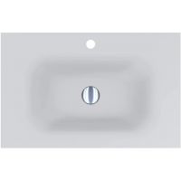 Miraggio Jessel Matt umywalka 70x45 cm prostokątna wpuszczana biały mat 0000751