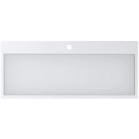 Miraggio Mares Mirasoft umywalka 99,3x42 cm prostokątna nablatowa biały mat 0001102