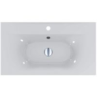 Miraggio Delhi umywalka 79,4x44,6 cm prostokątna wpuszczana biała 0000786