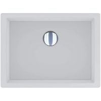 Miraggio Bogota Matt umywalka 45,5x34 cm prostokątna wpuszczana biały mat 0000788