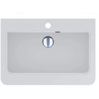 Miraggio Edam Matt umywalka 59x41,6 cm prostokątna wpuszczana biały mat 0000792