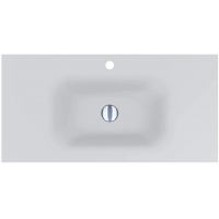 Miraggio Jessel Matt umywalka 90x45 cm prostokątna wpuszczana biały mat 0000799