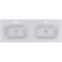 Miraggio Jessel Mirasoft umywalka 120x45 cm prostokątna wpuszczana biały mat 0001094