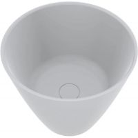 Miraggio San Andreas Mirasoft umywalka 44 cm okrągła nablatowa biały mat 0001115