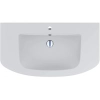 Miraggio Dea Mirasoft umywalka 99,6x54,3 cm półokrągła wpuszczana biały mat 0001591