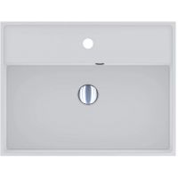 Miraggio Crass Matt umywalka 60x46 cm prostokątna ścienna-nablatowa biały mat 0001871