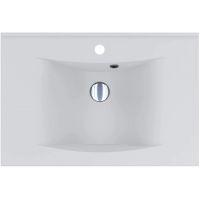 Miraggio Lorry Matt umywalka 70x47,5 cm prostokątna wpuszczana biały mat 0001878