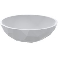 Miraggio Sapfire Mirasoft umywalka 42,5 cm okrągła nablatowa biały mat 0002256