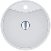 Miraggio Country Mirasoft umywalka 41,9 cm okrągła nablatowa biały mat 0002284