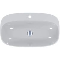 Miraggio Molle umywalka 72,5x42,5 cm owalna wpuszczana biała 0002302