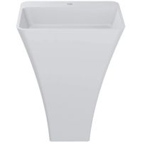 Miraggio Sun Matt umywalka 60x45 cm prostokątna wolnostojąca biały mat 0002391