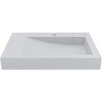 Miraggio Tokyo Mirasoft umywalka 80x50 cm prostokątna biały mat 0002417