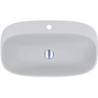 Miraggio Molle Matt umywalka 72,5x42,5 cm owalna wpuszczana biały mat 0002428