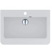 Miraggio Edam Mirasoft umywalka 59x41,6 cm prostokątna wpuszczana biały mat 0002448