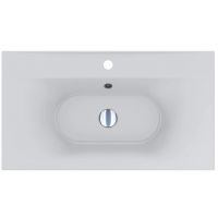 Miraggio Delhi Mirasoft umywalka 79,4x44,6 cm prostokątna wpuszczana biały mat 0002449