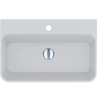 Miraggio Lewi Mirasoft umywalka 61x40 cm prostokątna ścienna-nablatowa biały mat 0002473