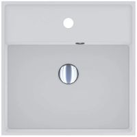 Miraggio Crass Mirasoft umywalka 46x46 cm kwadratowa ścienna-nablatowa biały mat 0002542