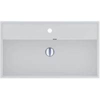 Miraggio Crass Mirasoft umywalka 80x46 cm prostokątna ścienna-nablatowa biały mat 0002544