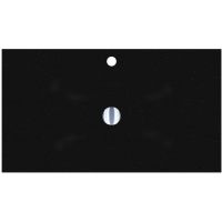 Miraggio Jessel Mirasoft umywalka 80x45 cm prostokątna wpuszczana czarny mat 0002602