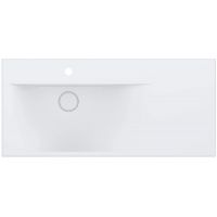 Miraggio Viola Miramarble umywalka 100x46 cm prostokątna ścienna biały mat 0002659