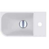 Miraggio Ko L Mirasoft umywalka 40x22 cm prostokątna ścienna biały mat 69125609