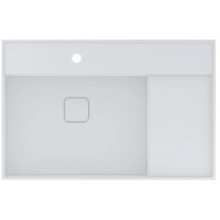 Miraggio Soul Matt umywalka 80x52,5 cm prostokątna ścienna biały mat 8813307
