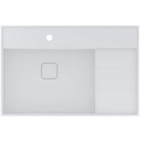 Miraggio Soul Mirasoft umywalka 80x52,5 cm prostokątna ścienna biały mat 8813308