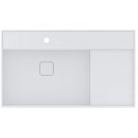 Miraggio Soul umywalka 90x52,5 cm prostokątna ścienna biała 8813319