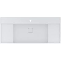 Miraggio Soul umywalka 120x52,5 cm prostokątna ścienna biała 8813394