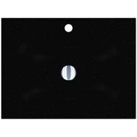 Miraggio Jessel Mirastone umywalka 60x45 cm prostokątna wpuszczana czarny mat 8813465