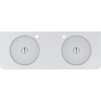 Miraggio Loop 1200-2 Matt umywalka 120x45 cm prostokątna ścienna biały mat 8814002