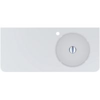 Miraggio Loop umywalka 100x45 cm prostokątna ścienna biała 8814190