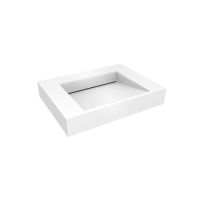 Oltens Stila umywalka 60x45 cm ścienna LavaForm biały połysk 40000000