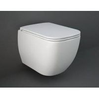 Rak Ceramics Metropolitan deska sedesowa wolnoopadająca Slim biała MESC00008