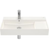 Roca Inspira Square umywalka 80x49 cm ścienna beżowa A32752B650