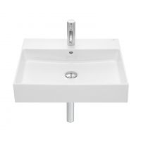 RocaRoca Inspira Square umywalka 60x49 cm ścienna Supraglaze biała A32752CS00