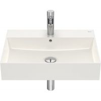 Roca Inspira umywalka 60x49 cm prostokątna ścienna brąz/beż A32752C650