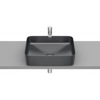 Roca Inspira Square umywalka 50x37 cm nablatowa onyks A327530640