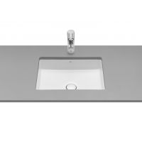 Roca Inspira umywalka 43x32,5 cm podblatowa prostokątna Supraglaze biała A327536S00