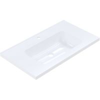 Ruvetti Ivana umywalka 80x45 cm prostokątna wpuszczana biała DOL_IVA80