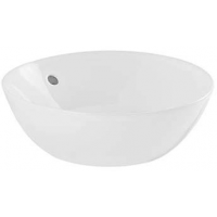 Sanindusa Sanlife umywalka 38 cm okrągła nablatowa biała 136379004