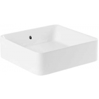 Sanindusa Sanlife umywalka 40,2x40,2 cm kwadratowa nablatowa biała 136729004